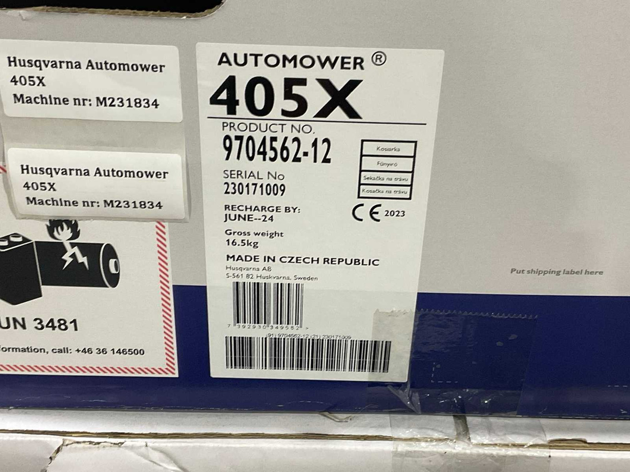 Husqvarna 405X - Газонокосилка: фото 4 Husqvarna 405X - Газонокосилка: фото 4