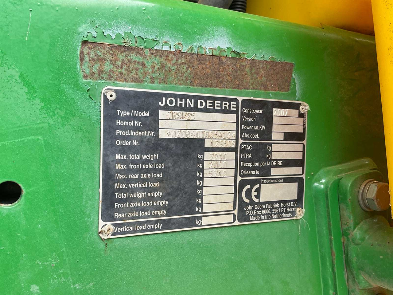 Опрыскиватель John Deere 840: фото 36