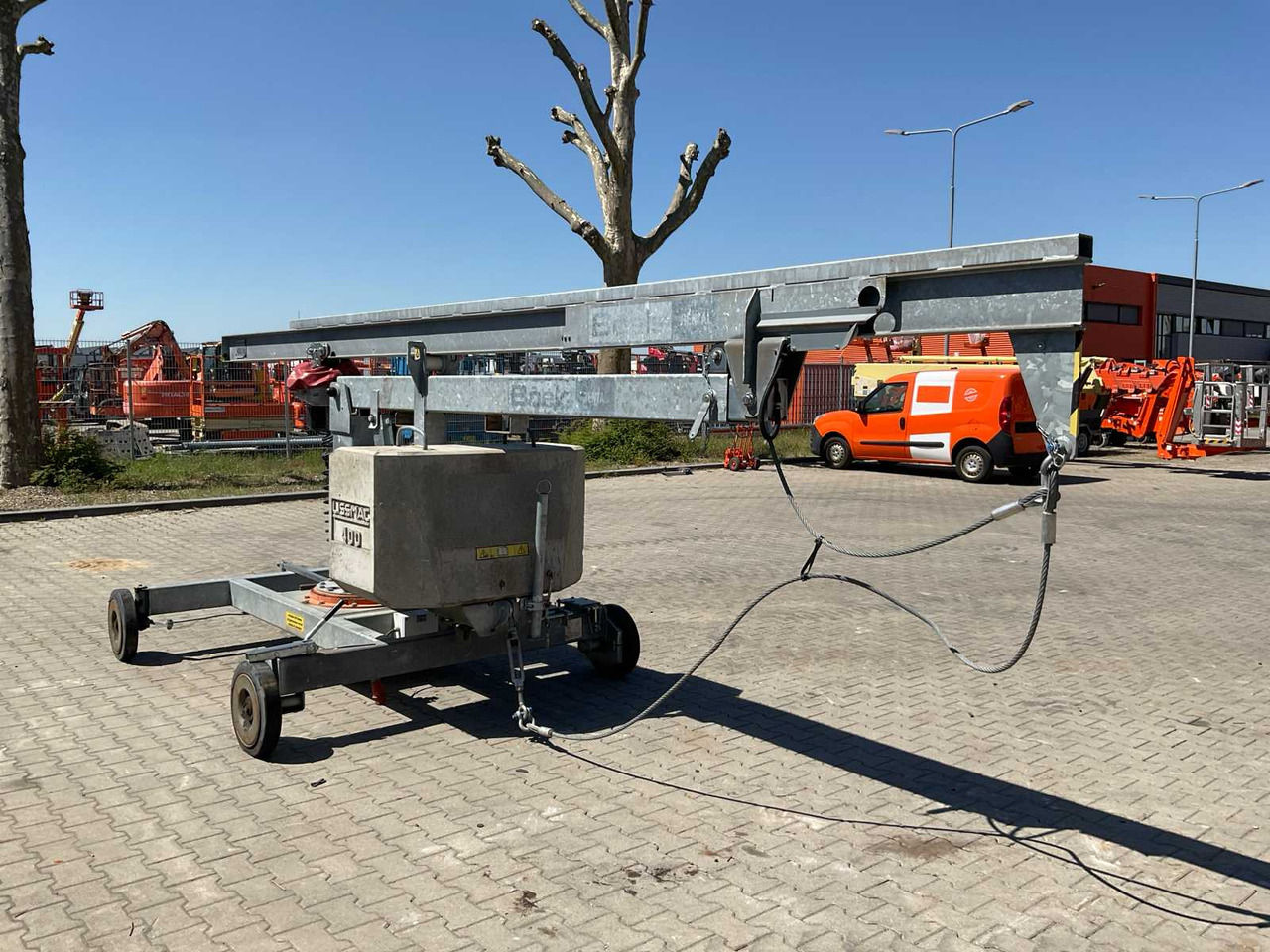 Lissmac LMK400 TFE - Башенный кран: фото 3 Lissmac LMK400 TFE - Башенный кран: фото 3