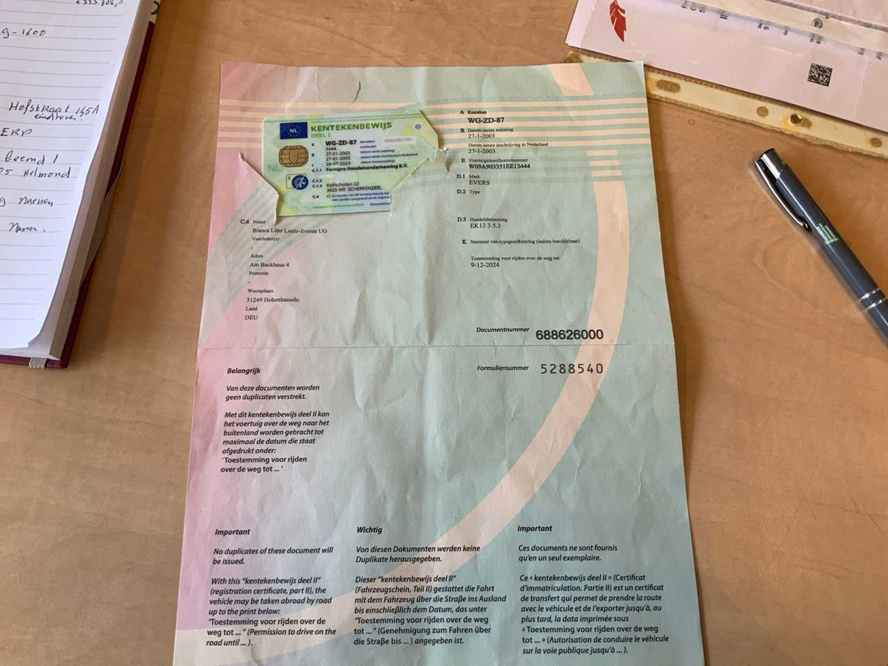 Прицеп 2002 EVERS EKB 353 FISH SALE MEAGER TRAILER: фото 37