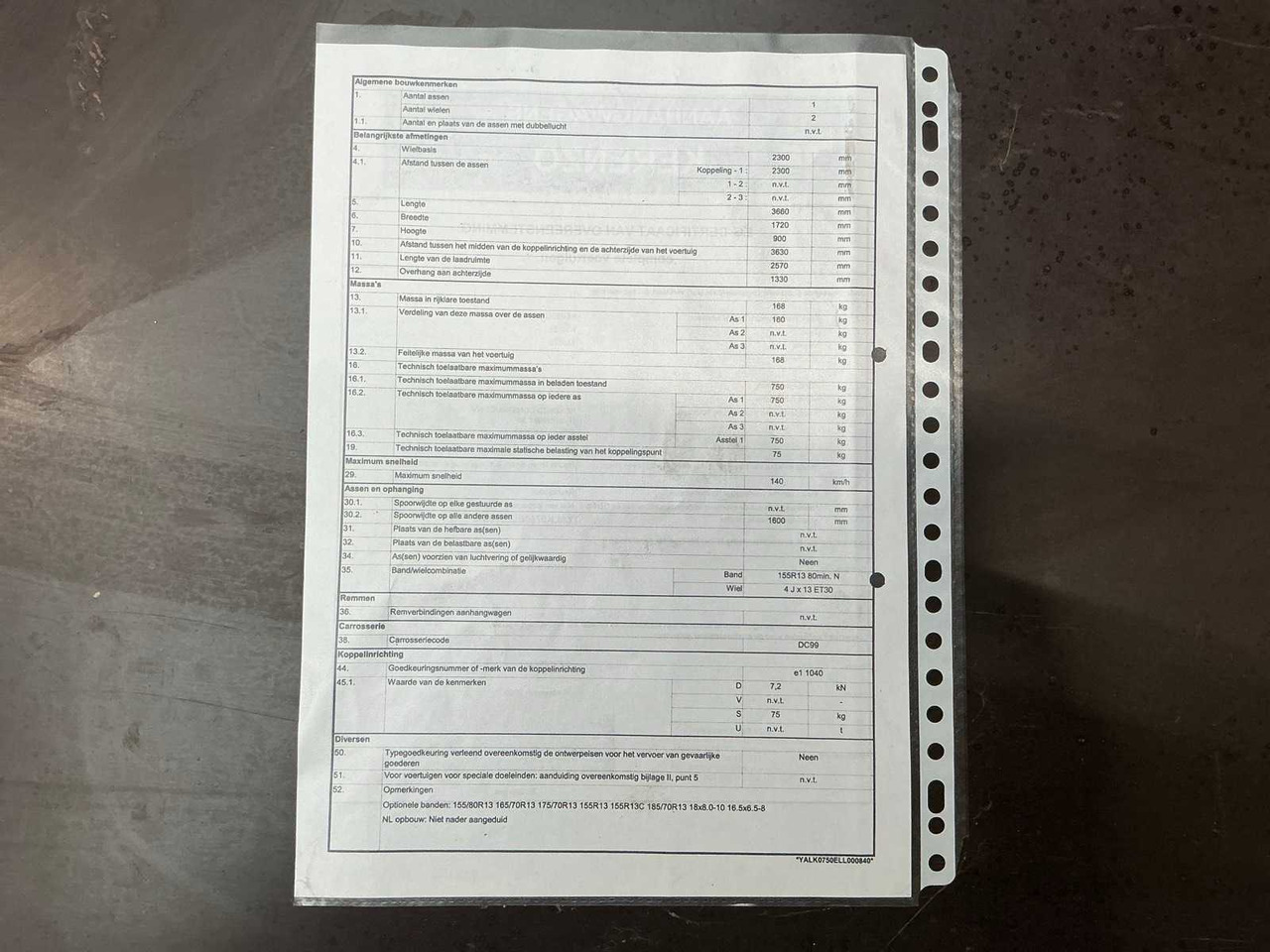 Прицеп 2020 KERENZO K0750E TRAILER: фото 10