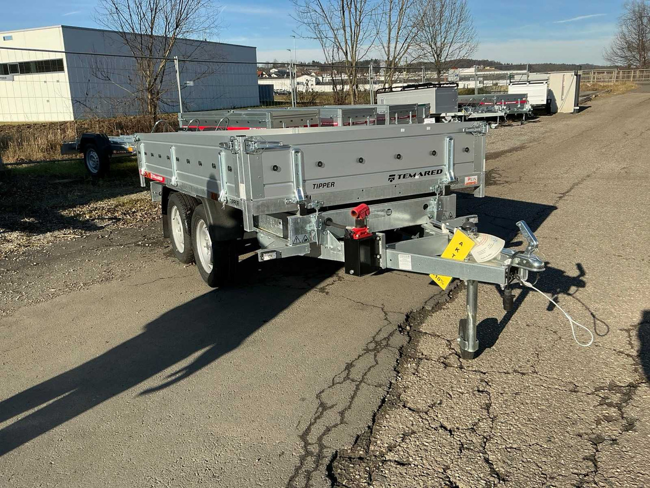 2024 TEMARED TIPPER CAR TANDEM DUMP TRAILER - Прицеп: фото 1 2024 TEMARED TIPPER CAR TANDEM DUMP TRAILER - Прицеп: фото 1