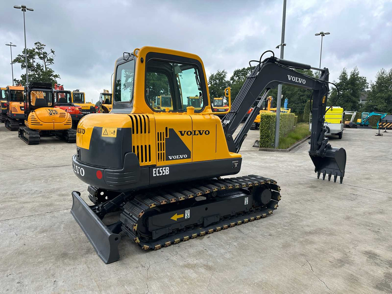 Volvo EC55B - Гусеничный экскаватор: фото 4 Volvo EC55B - Гусеничный экскаватор: фото 4