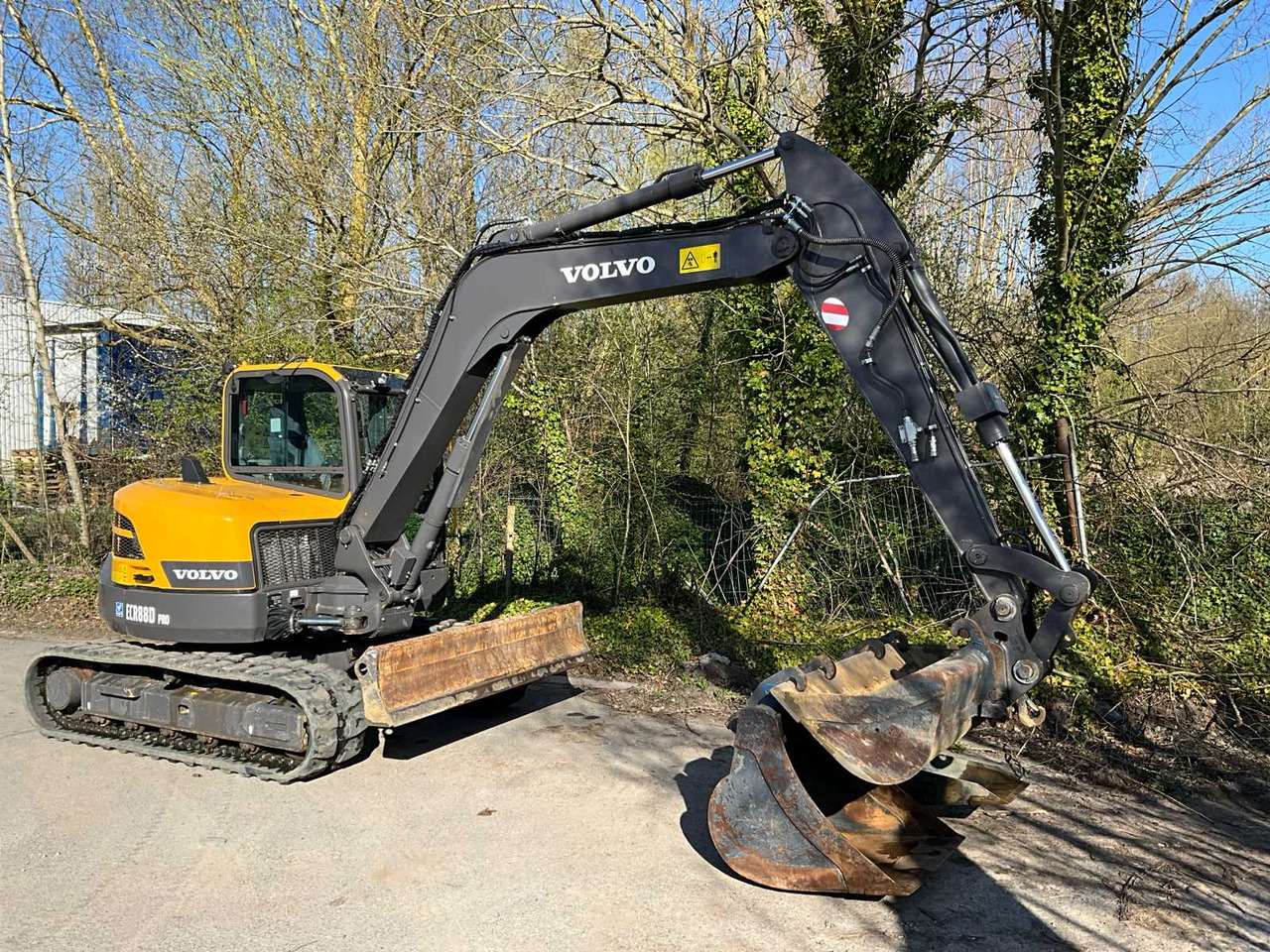 Volvo ECR88D pro - Мини-экскаватор: фото 3 Volvo ECR88D pro - Мини-экскаватор: фото 3