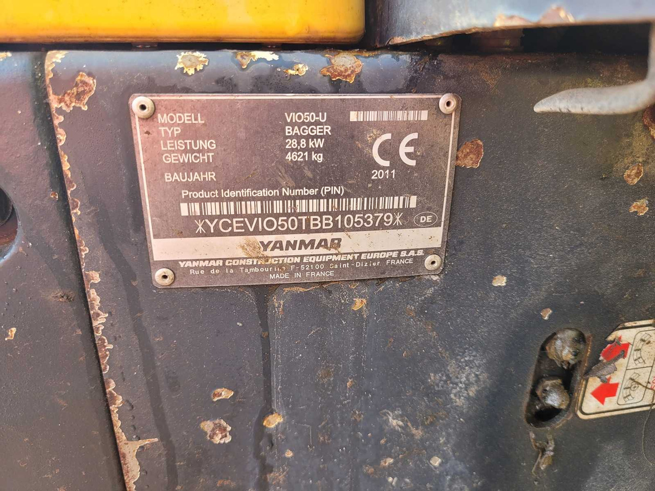 YANMAR VIO 50-U - Гусеничный экскаватор: фото 5 YANMAR VIO 50-U - Гусеничный экскаватор: фото 5