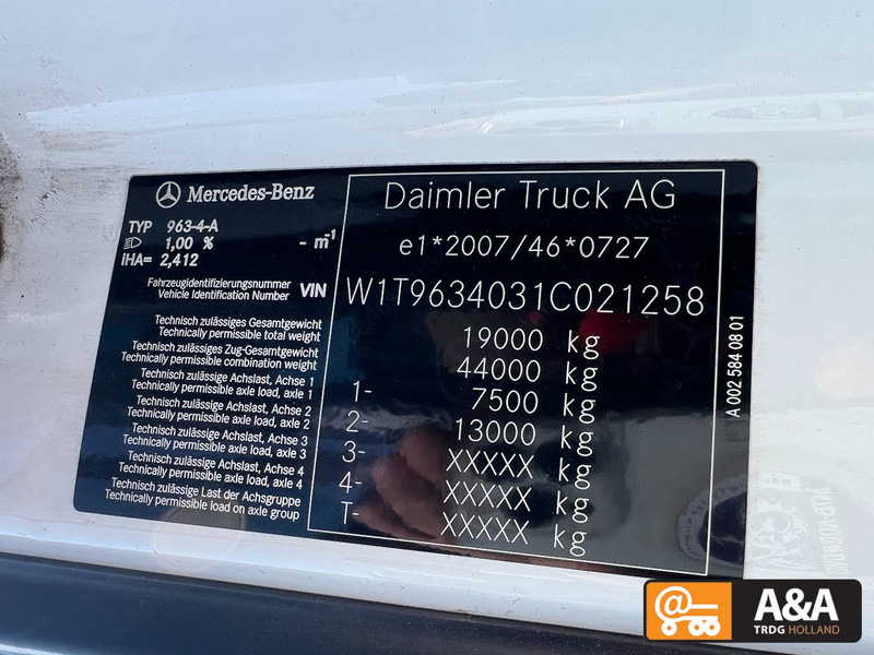Mercedes-Benz ACTROS 1845 LS MP5 MIRRORCAM FRIGO - NEW CONDITION - 2020 - Тягач: фото 2 Mercedes-Benz ACTROS 1845 LS MP5 MIRRORCAM FRIGO - NEW CONDITION - 2020 - Тягач: фото 2