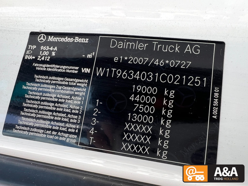 Mercedes-Benz ACTROS 1845 LS MP5 MIRRORCAM FRIGO - NEW CONDITION - 2020 - Тягач: фото 2 Mercedes-Benz ACTROS 1845 LS MP5 MIRRORCAM FRIGO - NEW CONDITION - 2020 - Тягач: фото 2