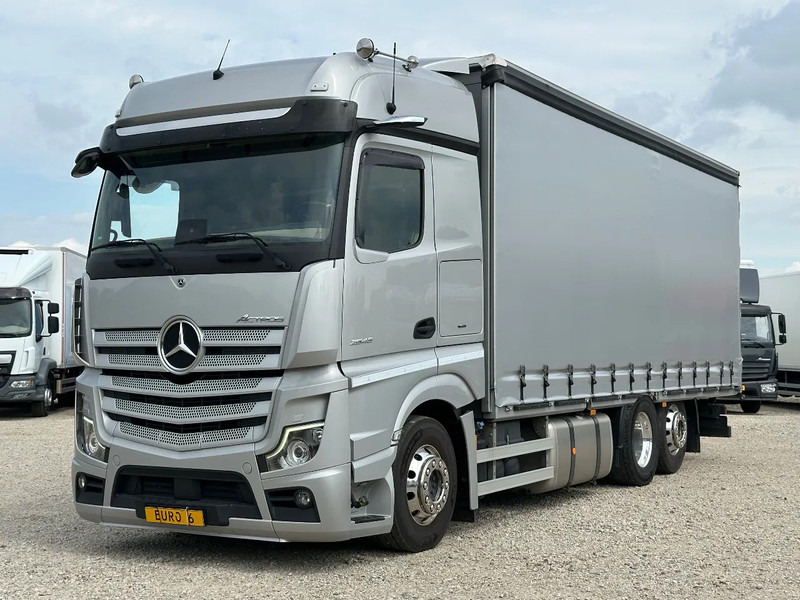 Mercedes-Benz Actros ACTROS 2545LL 2020. Als in nieuwstaat!! - Тентованный грузовик: фото 1 Mercedes-Benz Actros ACTROS 2545LL 2020. Als in nieuwstaat!! - Тентованный грузовик: фото 1