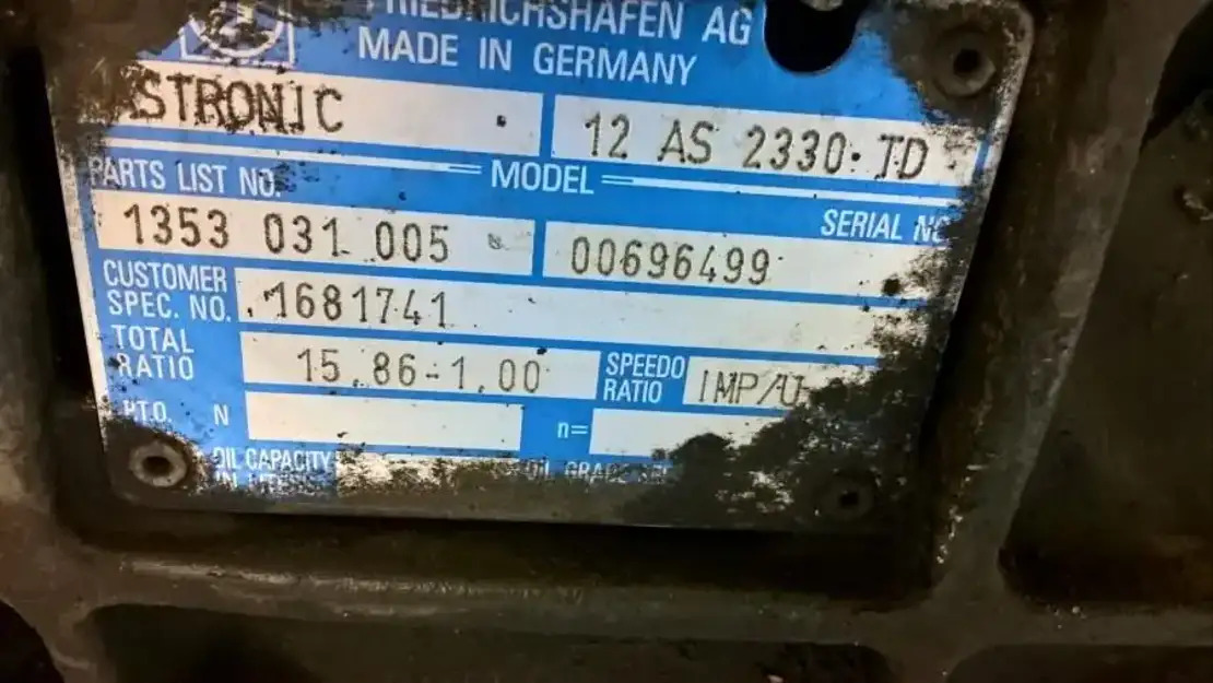 DAF Versnellingsbak 12AS2330TD - Коробка передач и запчасти для Грузовиков: фото 3 DAF Versnellingsbak 12AS2330TD - Коробка передач и запчасти для Грузовиков: фото 3