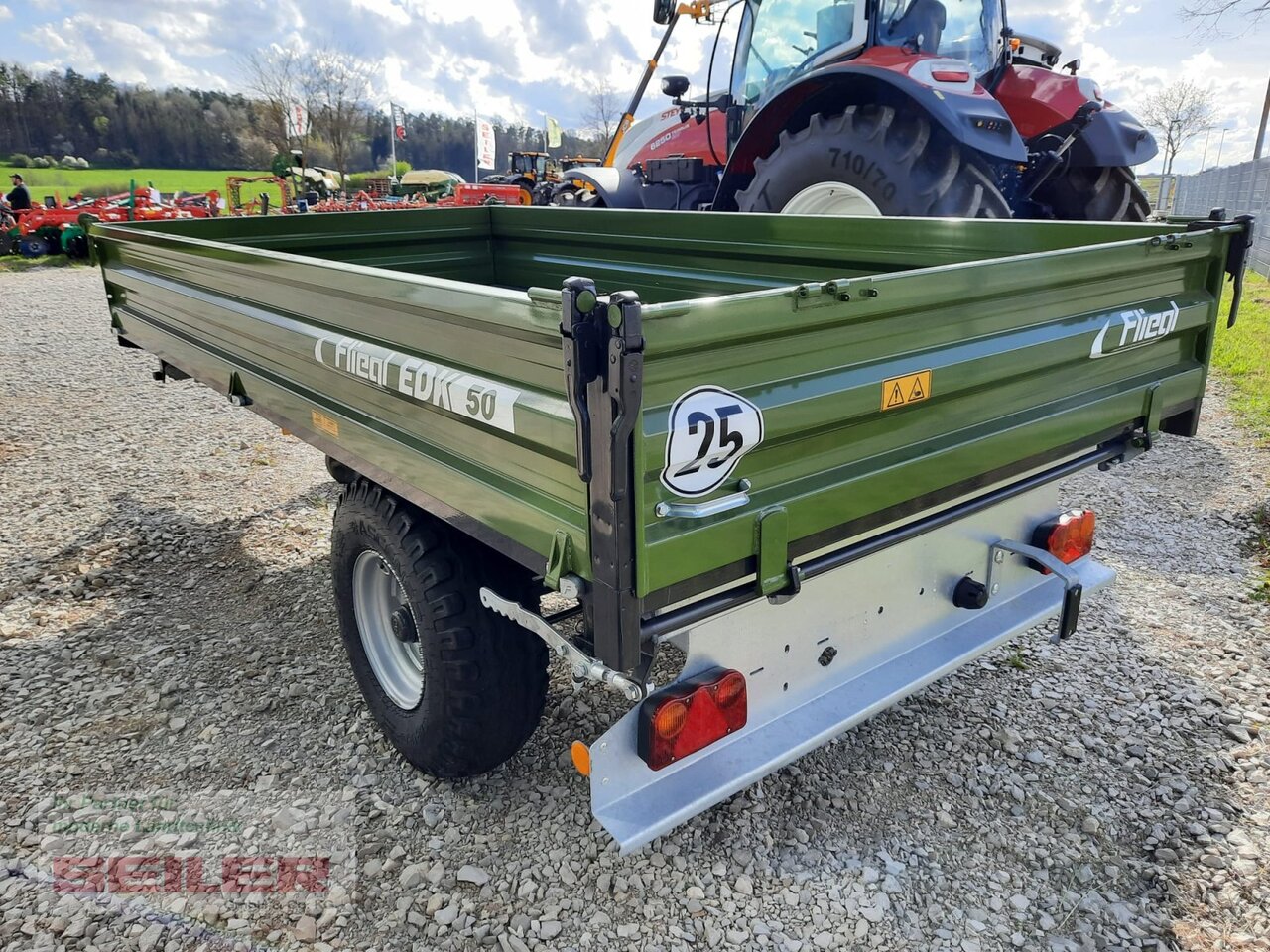Fliegl EDK 50 FOX - Сельскохозяйственный прицеп-самосвал: фото 2 Fliegl EDK 50 FOX - Сельскохозяйственный прицеп-самосвал: фото 2
