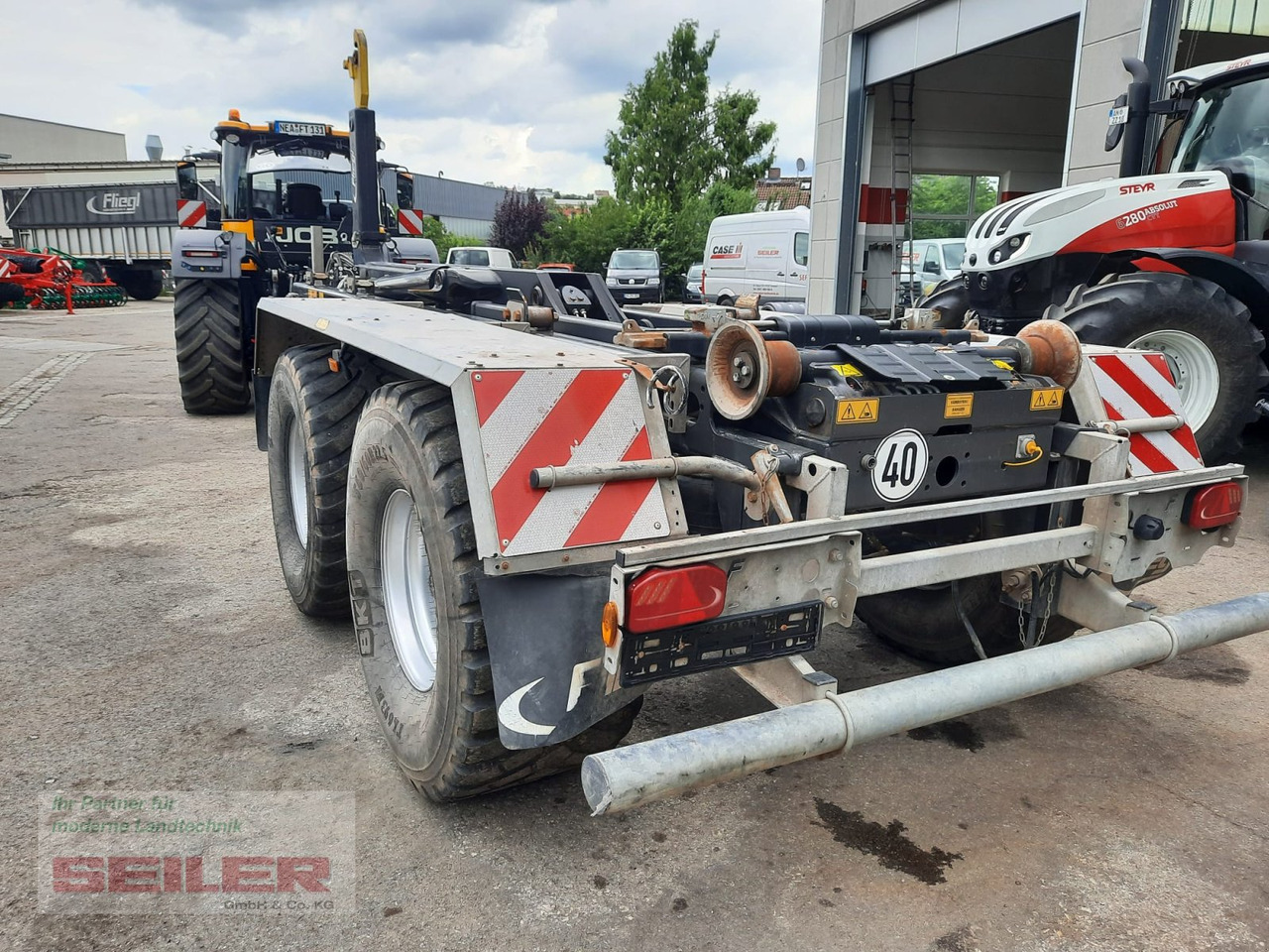 Fliegl HKL 22 Tandem - Прицеп мультилифт/ Бункеровоз: фото 5 Fliegl HKL 22 Tandem - Прицеп мультилифт/ Бункеровоз: фото 5