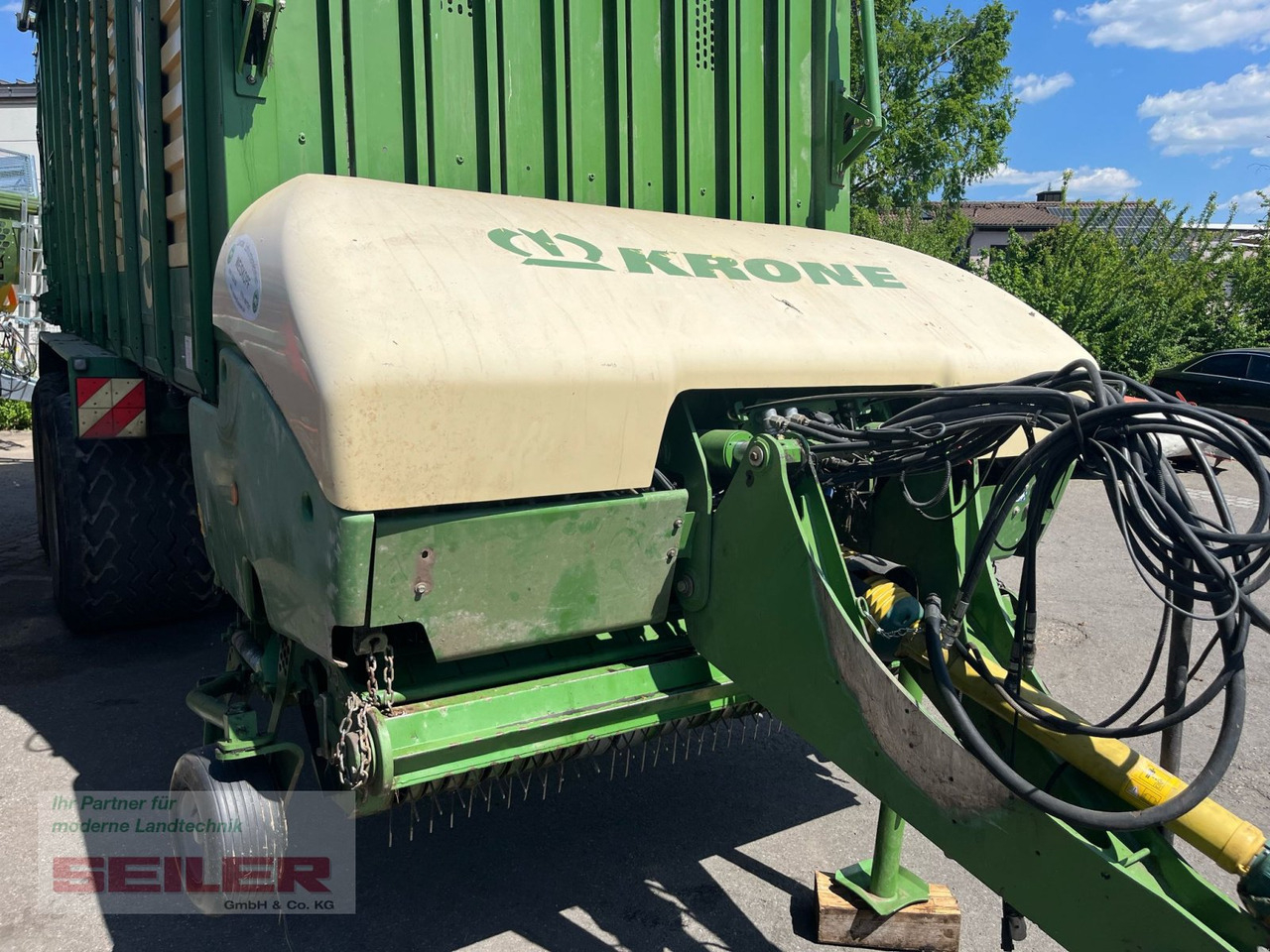 Krone ZX 450 GL + Klappdach-Laderaumabdeckung 45m³ - Самозагружающийся прицеп: фото 2 Krone ZX 450 GL + Klappdach-Laderaumabdeckung 45m³ - Самозагружающийся прицеп: фото 2