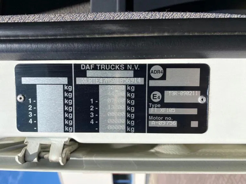 Тягач DAF XF 105.410 Euro 5 2 tanks Retarder Automatic: фото 19