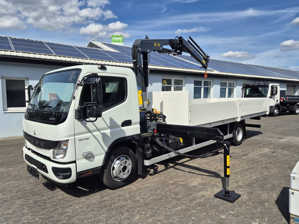 FUSO FUSO 9C18 Canter Alu Pritsche 5.5m Kran 3x hydr. - Малотоннажный бортовой грузовик: фото 2 FUSO FUSO 9C18 Canter Alu Pritsche 5.5m Kran 3x hydr. - Малотоннажный бортовой грузовик: фото 2