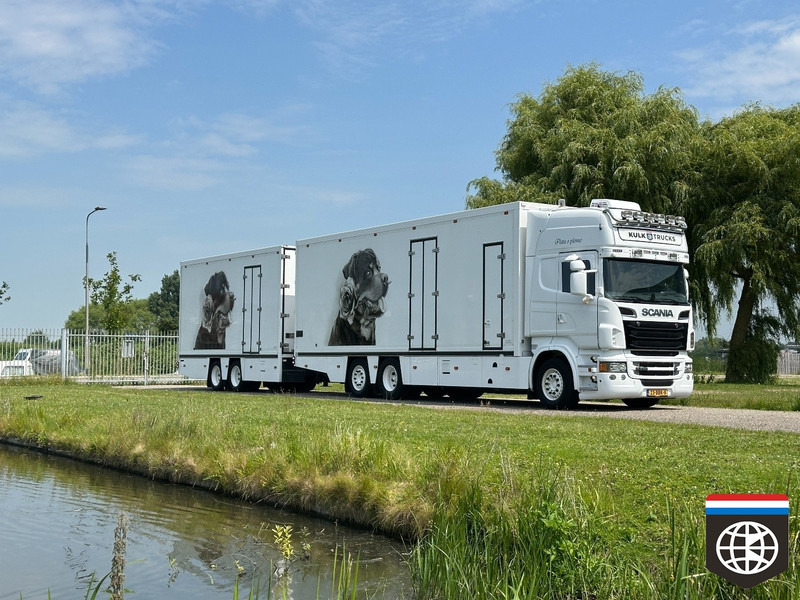 Scania R 730 FLOWER COMBI / SHOWTRUCK - CONCOURSTAAT - Рефрижератор: фото 1 Scania R 730 FLOWER COMBI / SHOWTRUCK - CONCOURSTAAT - Рефрижератор: фото 1