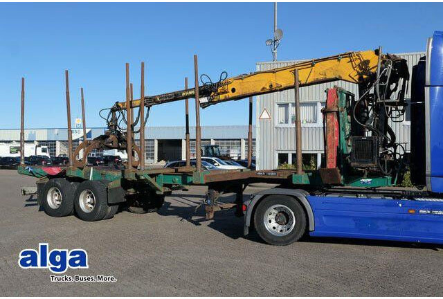 DIEBOLT Teleskop., Holzladekran, 2-Achser, BPW - Полуприцеп лесовоз: фото 1 DIEBOLT Teleskop., Holzladekran, 2-Achser, BPW - Полуприцеп лесовоз: фото 1