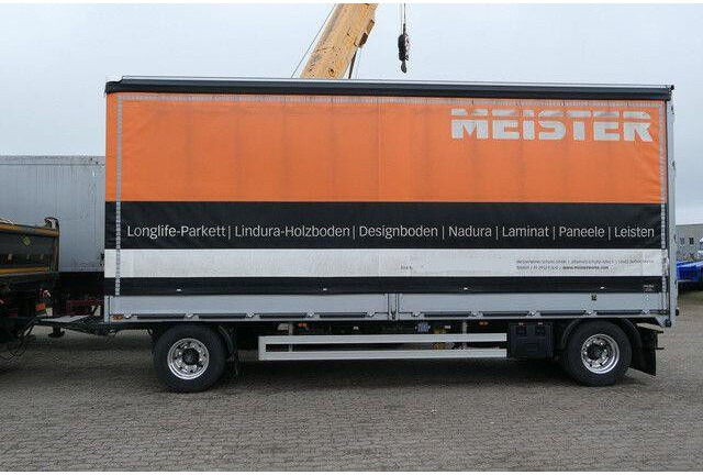 Dünschede PA 18/7, Jumbo, Bordwände, Alu-Felgen - Тентованный прицеп: фото 2 Dünschede PA 18/7, Jumbo, Bordwände, Alu-Felgen - Тентованный прицеп: фото 2