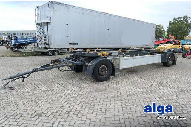 Huffermann HMA 18.24 LS Vario-Carrier, 2x Absetzcontainer - Прицеп-контейнеровоз/ Сменный кузов: фото 1 Huffermann HMA 18.24 LS Vario-Carrier, 2x Absetzcontainer - Прицеп-контейнеровоз/ Сменный кузов: фото 1