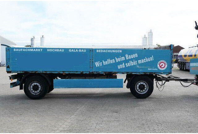 Krone AZP 18, Baustoff, BPW, 7.200mm lang, Scheibe - Прицеп бортовой/ Платформа: фото 5 Krone AZP 18, Baustoff, BPW, 7.200mm lang, Scheibe - Прицеп бортовой/ Платформа: фото 5