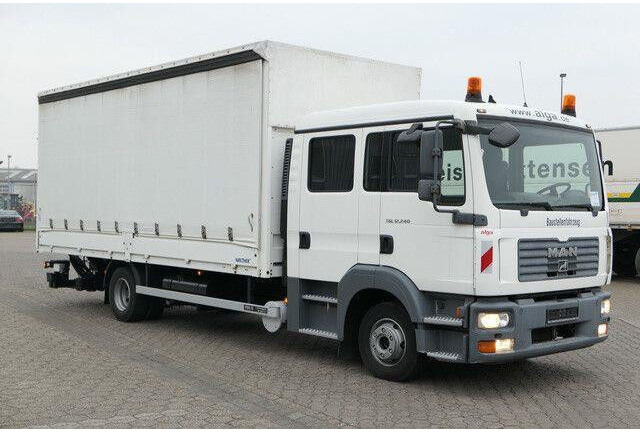 MAN 12.240 TGL, DOKA, LBW, AHK, Klima, 6 Sitze - Тентованный грузовик: фото 4 MAN 12.240 TGL, DOKA, LBW, AHK, Klima, 6 Sitze - Тентованный грузовик: фото 4