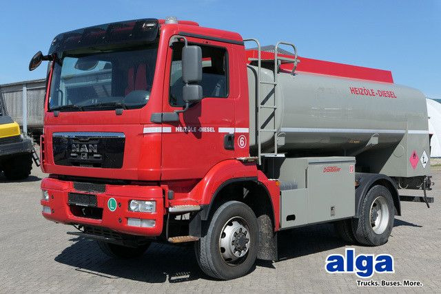 MAN 13.290 TGM BL 4x4, 2 Kammern, 9m³, Allrad, Klima - Грузовик-цистерна: фото 1 MAN 13.290 TGM BL 4x4, 2 Kammern, 9m³, Allrad, Klima - Грузовик-цистерна: фото 1