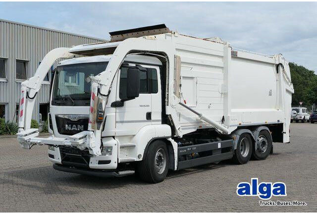 MAN 26.320 TGS BL 6x2, Überkopflader/Frontlader, AC - Мусоровоз: фото 1 MAN 26.320 TGS BL 6x2, Überkopflader/Frontlader, AC - Мусоровоз: фото 1