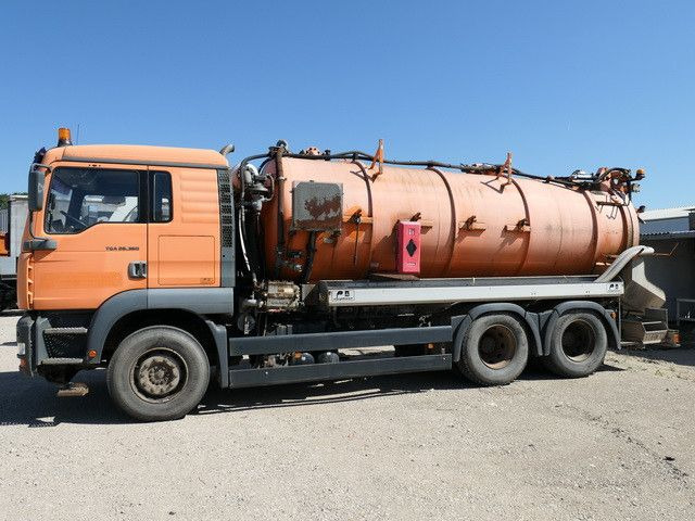 MAN 26.360 FDLC 6x4, Saug- u. Spülaufbau, 14m³ - Ассенизатор: фото 2 MAN 26.360 FDLC 6x4, Saug- u. Spülaufbau, 14m³ - Ассенизатор: фото 2