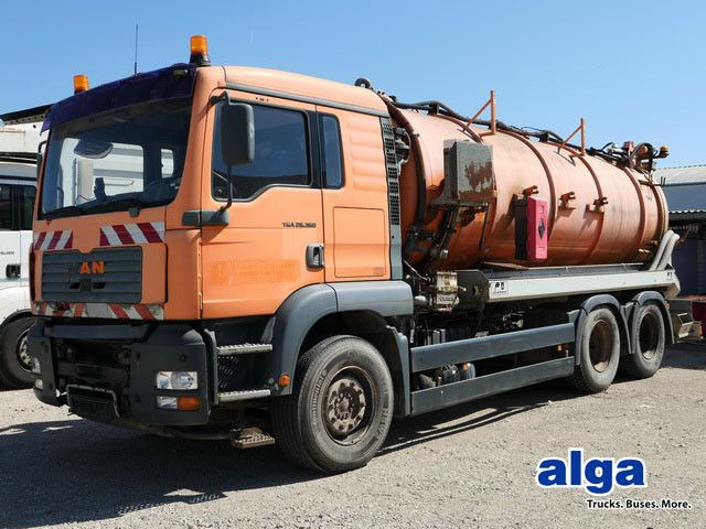 MAN 26.360 FDLC 6x4, Saug- u. Spülaufbau, 14m³ - Ассенизатор: фото 1 MAN 26.360 FDLC 6x4, Saug- u. Spülaufbau, 14m³ - Ассенизатор: фото 1