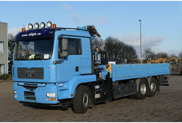 MAN 26.440 6x4H-2 BL TGA, Terex-Atlas 165.5, Funk - Грузовик бортовой/ Платформа: фото 2 MAN 26.440 6x4H-2 BL TGA, Terex-Atlas 165.5, Funk - Грузовик бортовой/ Платформа: фото 2