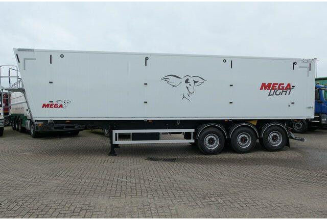 Mega MNL, Alu, 60m³, Kombitür, SAF,Mehrfach auf Lager - Самосвальный полуприцеп: фото 2 Mega MNL, Alu, 60m³, Kombitür, SAF,Mehrfach auf Lager - Самосвальный полуприцеп: фото 2