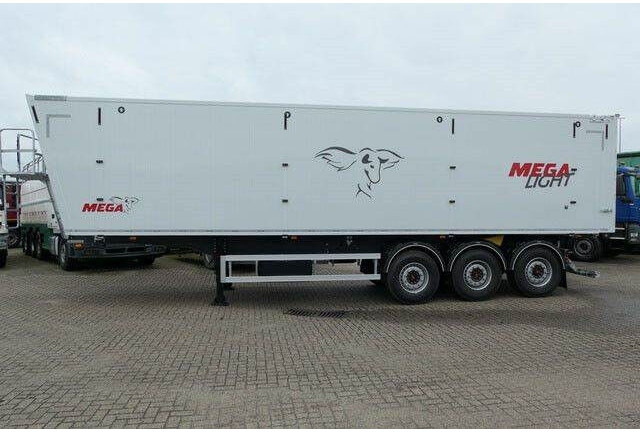 Mega MNL, Alu, 60m³, Kombitür, SAF,Mehrfach auf Lager - Самосвальный полуприцеп: фото 2 Mega MNL, Alu, 60m³, Kombitür, SAF,Mehrfach auf Lager - Самосвальный полуприцеп: фото 2