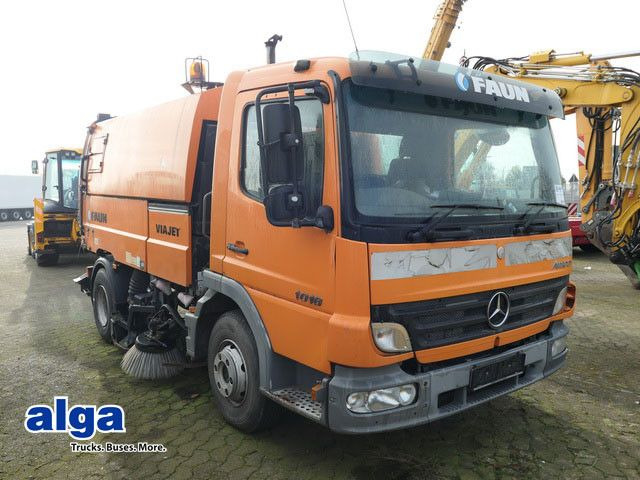 Mercedes-Benz 1018 Atego 4x2, Faun VIAJET 5R, Klima, 73tkm - Подметально-уборочная машина: фото 1 Mercedes-Benz 1018 Atego 4x2, Faun VIAJET 5R, Klima, 73tkm - Подметально-уборочная машина: фото 1