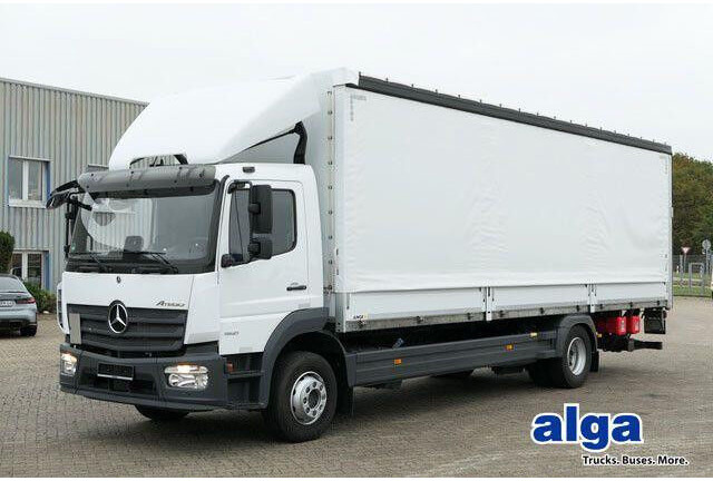 Mercedes-Benz 1521 L Atego 4x2, 8.100mm lang, LBW, Junge,Klima - Тентованный грузовик: фото 1 Mercedes-Benz 1521 L Atego 4x2, 8.100mm lang, LBW, Junge,Klima - Тентованный грузовик: фото 1