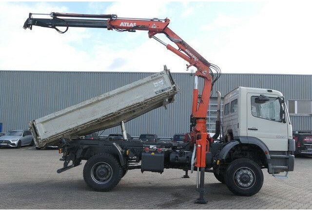 Mercedes-Benz 1828 Atego 4x4, Atlas AK 105.1, Funk, Hydr., AHK - Самосвал: фото 2 Mercedes-Benz 1828 Atego 4x4, Atlas AK 105.1, Funk, Hydr., AHK - Самосвал: фото 2