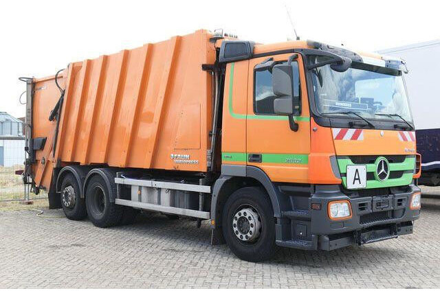 Mercedes-Benz 2532 L Actros 6x2, Faun, Zöller, 24m³, MP3, AC - Мусоровоз: фото 2 Mercedes-Benz 2532 L Actros 6x2, Faun, Zöller, 24m³, MP3, AC - Мусоровоз: фото 2