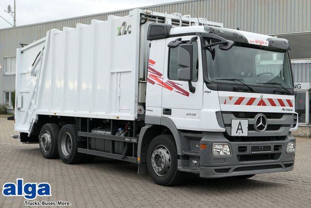 Mercedes-Benz 2532 L Actros 6x2, Medium X2EC23, Zöller 321 - Мусоровоз: фото 1 Mercedes-Benz 2532 L Actros 6x2, Medium X2EC23, Zöller 321 - Мусоровоз: фото 1