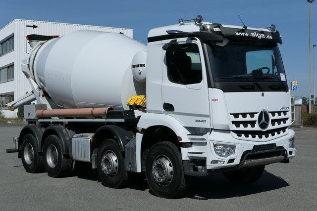 Mercedes-Benz 3240 B Arocs 8x4, Liebherr THM 905, 9m³, 54tkm - Автобетоносмеситель: фото 4 Mercedes-Benz 3240 B Arocs 8x4, Liebherr THM 905, 9m³, 54tkm - Автобетоносмеситель: фото 4