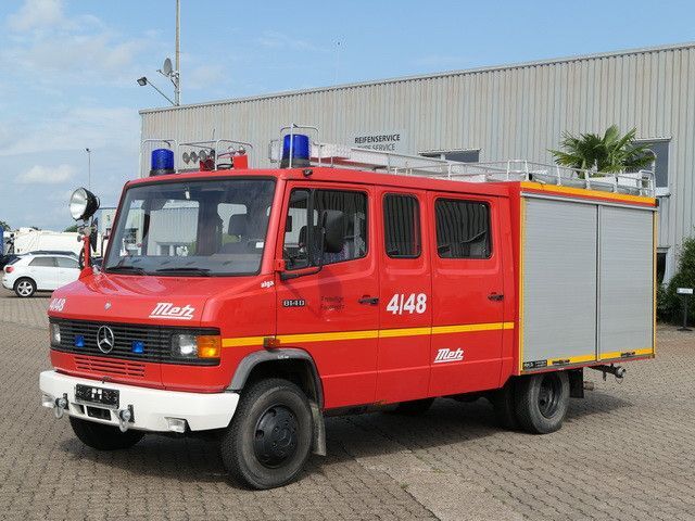 Mercedes-Benz 814 D/Feuerwehr/Metz/Wassertank/Pumpe - Пожарная машина: фото 4 Mercedes-Benz 814 D/Feuerwehr/Metz/Wassertank/Pumpe - Пожарная машина: фото 4