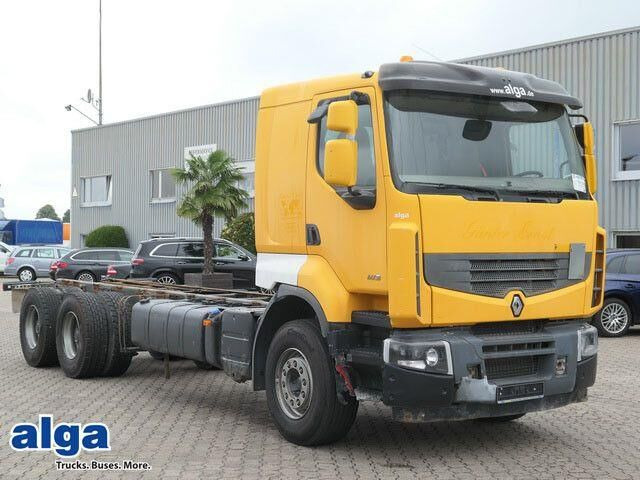 Renault 460 Premium Lander 6x4, Retarder, 10Räder, Klima - Грузовик-шасси: фото 1 Renault 460 Premium Lander 6x4, Retarder, 10Räder, Klima - Грузовик-шасси: фото 1
