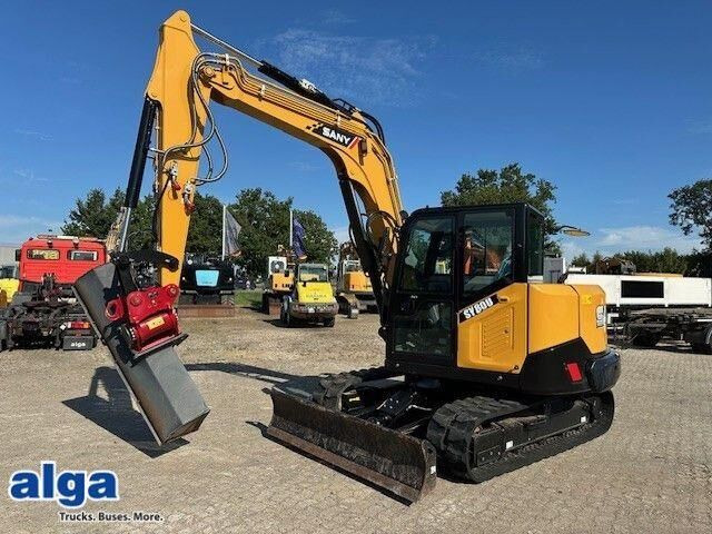 Sany SY 80U, Hydr. S.W.S., Tilt, Klima, Neuwertig - Гусеничный экскаватор: фото 1 Sany SY 80U, Hydr. S.W.S., Tilt, Klima, Neuwertig - Гусеничный экскаватор: фото 1