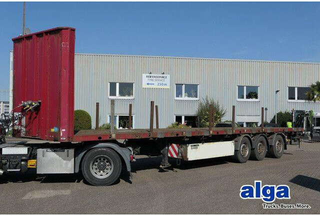 Wiese S3-36PL-S, Verbreiterbar, Gelenkt, Luftfe. - Полуприцеп бортовой/ Платформа: фото 1 Wiese S3-36PL-S, Verbreiterbar, Gelenkt, Luftfe. - Полуприцеп бортовой/ Платформа: фото 1