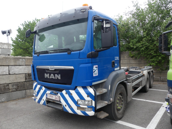 REF:1291 - Camion porte container MAN TGS (2014-500.187 km) - Грузовик-контейнеровоз/ Сменный кузов: фото 1 REF:1291 - Camion porte container MAN TGS (2014-500.187 km) - Грузовик-контейнеровоз/ Сменный кузов: фото 1