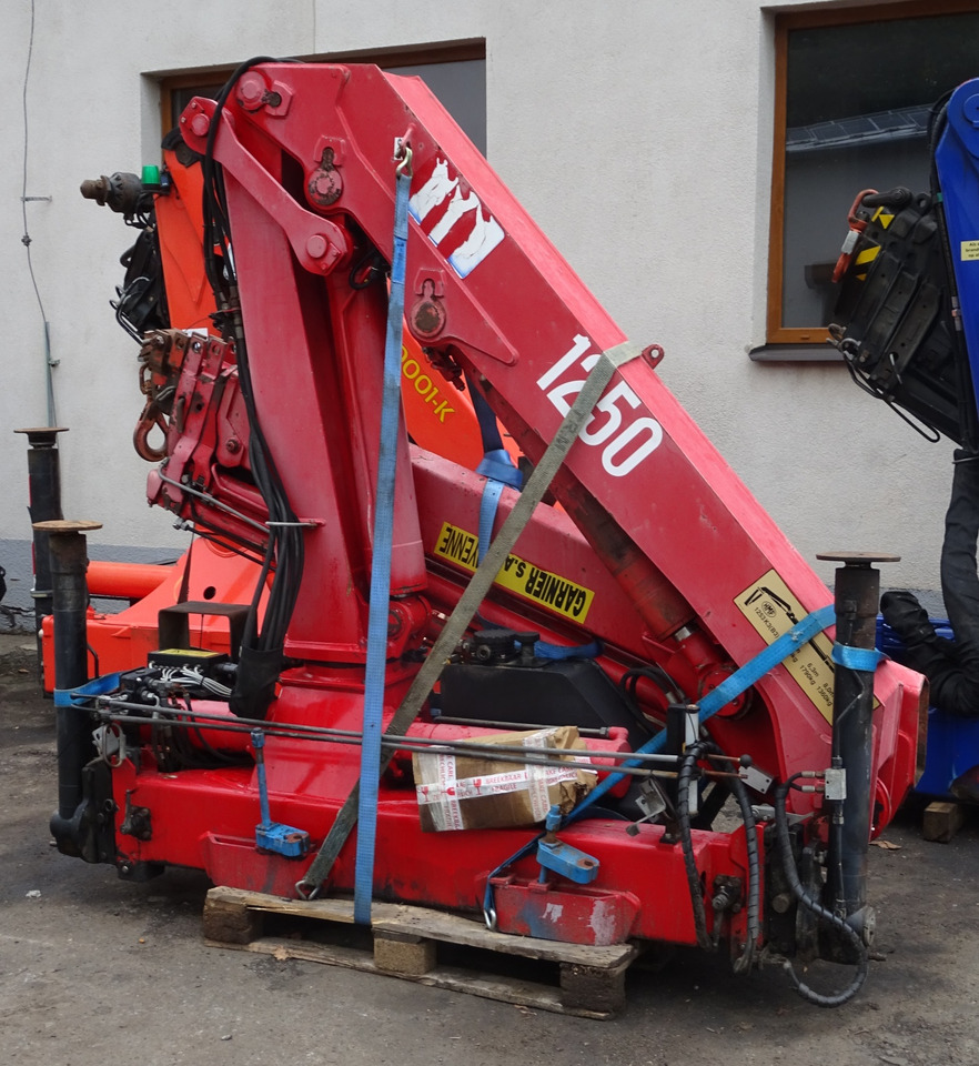 Кран-манипулятор HMF 1250 K3 crane with remote control, 15 m, Funk, Ladekran, Kran PALFINGER: фото 6