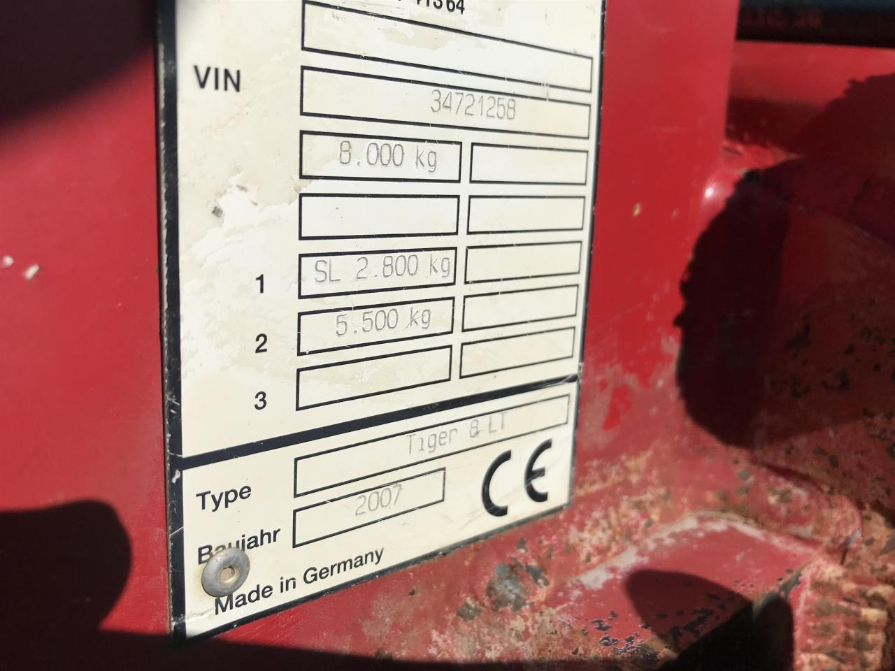 Культиватор Horsch Tiger 8LT: фото 10 Культиватор Horsch Tiger 8LT: фото 10