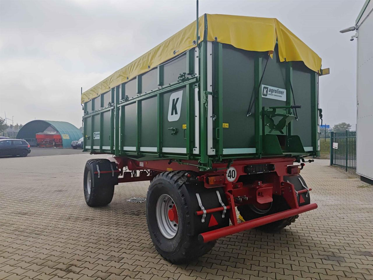 Kröger HKD 302 - Самосвальный прицеп: фото 5 Kröger HKD 302 - Самосвальный прицеп: фото 5