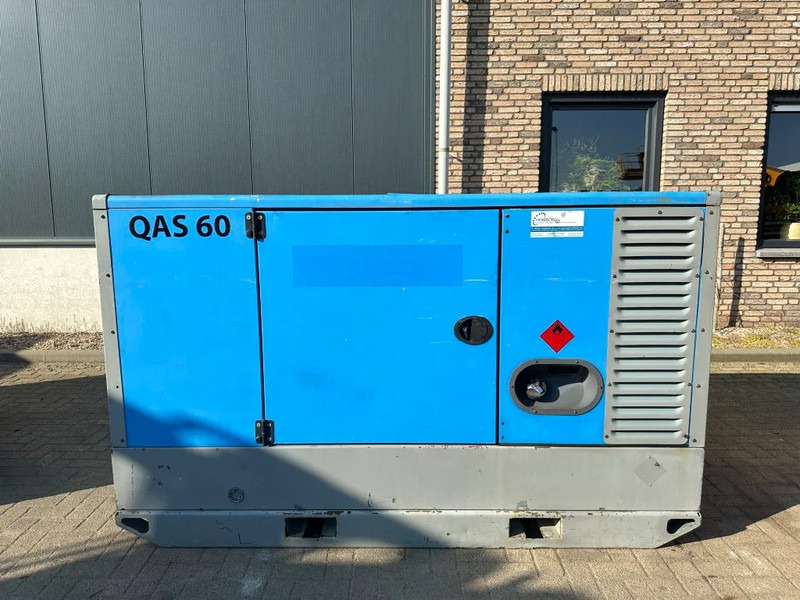 Atlas-Copco QAS 60 Perkins Stamford 60 kVA Silent Rental generatorset - Электрогенератор: фото 1 Atlas-Copco QAS 60 Perkins Stamford 60 kVA Silent Rental generatorset - Электрогенератор: фото 1