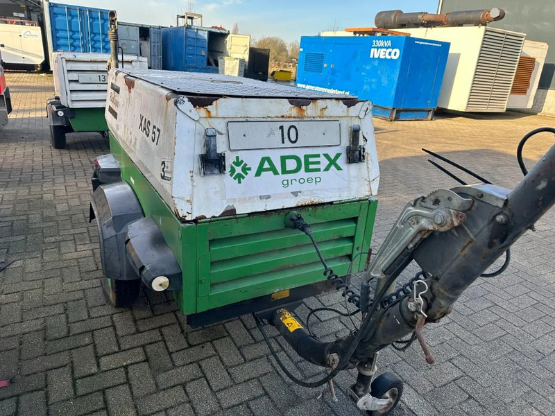 Atlas-Copco XAS 57 DD Deutz 3 m3 / min 23 kW 7 Bar Mobiele Diesel Compressor op aanhanger - Воздушный компрессор: фото 5 Atlas-Copco XAS 57 DD Deutz 3 m3 / min 23 kW 7 Bar Mobiele Diesel Compressor op aanhanger - Воздушный компрессор: фото 5