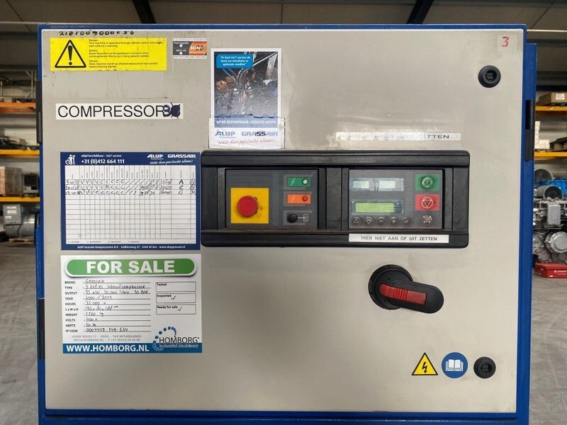 Grassair S218.10 Elektrische 75 kW 10.000 L / min Silent Schroefcompressor - Воздушный компрессор: фото 4 Grassair S218.10 Elektrische 75 kW 10.000 L / min Silent Schroefcompressor - Воздушный компрессор: фото 4