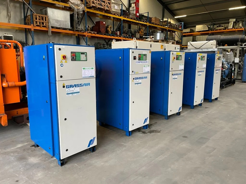 Grassair S58.10 Elektrische Schroefcompressor 18.5 kW 2500 L / min 10 Bar - Воздушный компрессор: фото 1 Grassair S58.10 Elektrische Schroefcompressor 18.5 kW 2500 L / min 10 Bar - Воздушный компрессор: фото 1