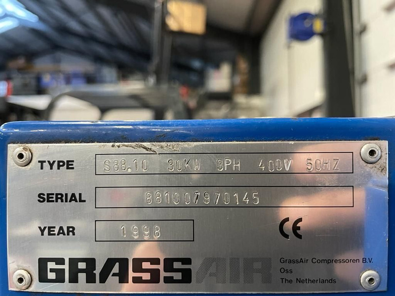 Grassair S88.10 Elektrische Schroefcompressor 4000L / min 10 Bar - Воздушный компрессор: фото 3 Grassair S88.10 Elektrische Schroefcompressor 4000L / min 10 Bar - Воздушный компрессор: фото 3